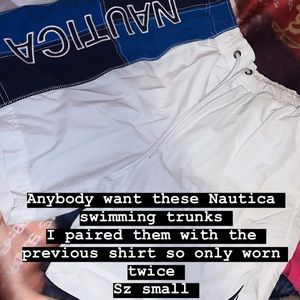 Boys Nautica Swimming trunks
